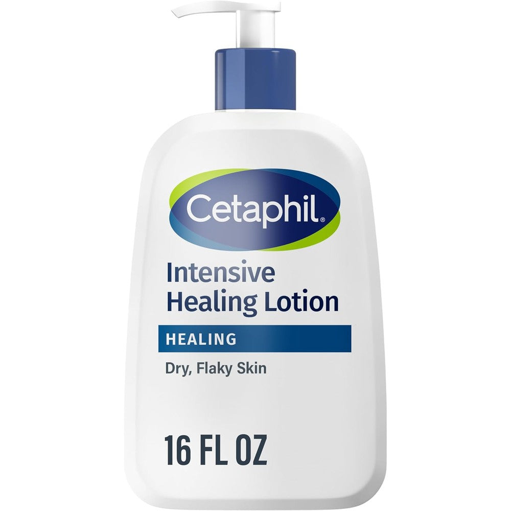 Cetaphil Intensive Healing Lotion 16 Ounce front view bottle with pump