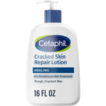 Cetaphil Cracked Skin Repair Lotion 16 Ounce front view bottle for rough skin