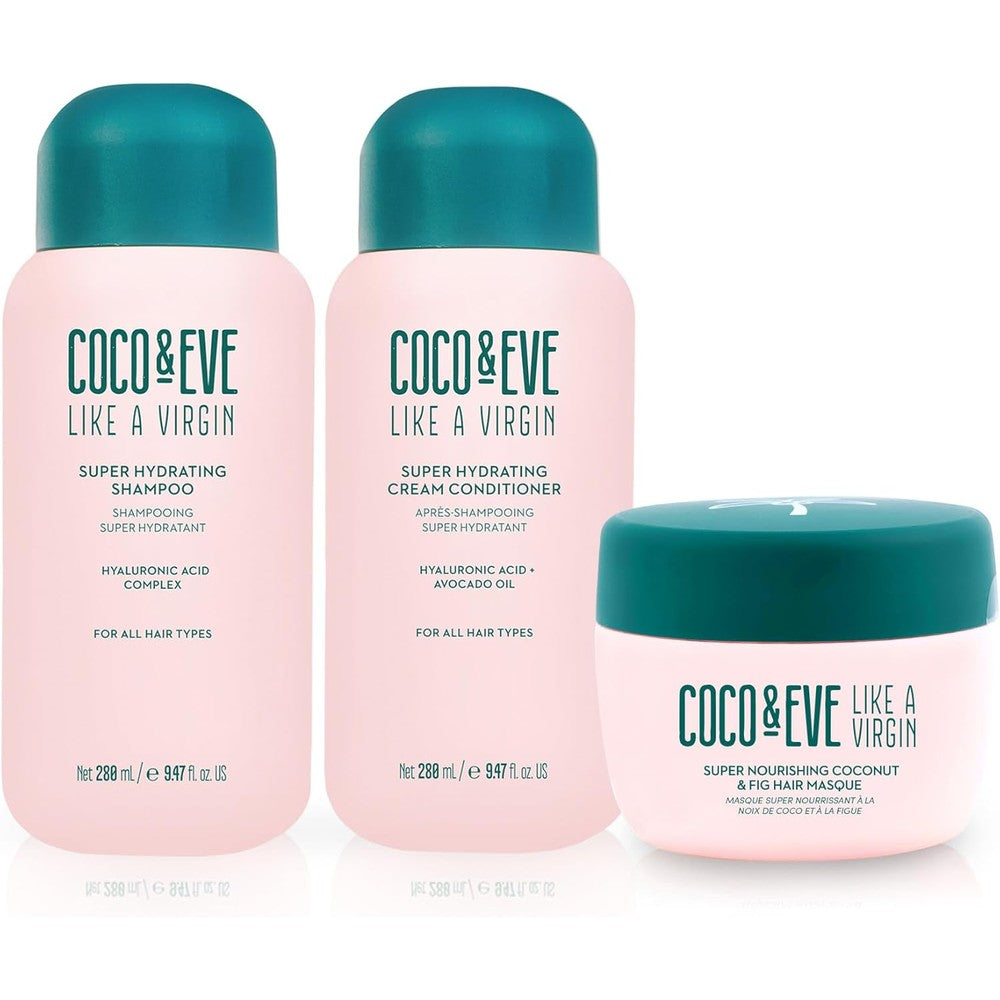 Coco and Eve Like A Virgin Deep Condition Bundle front packaging view