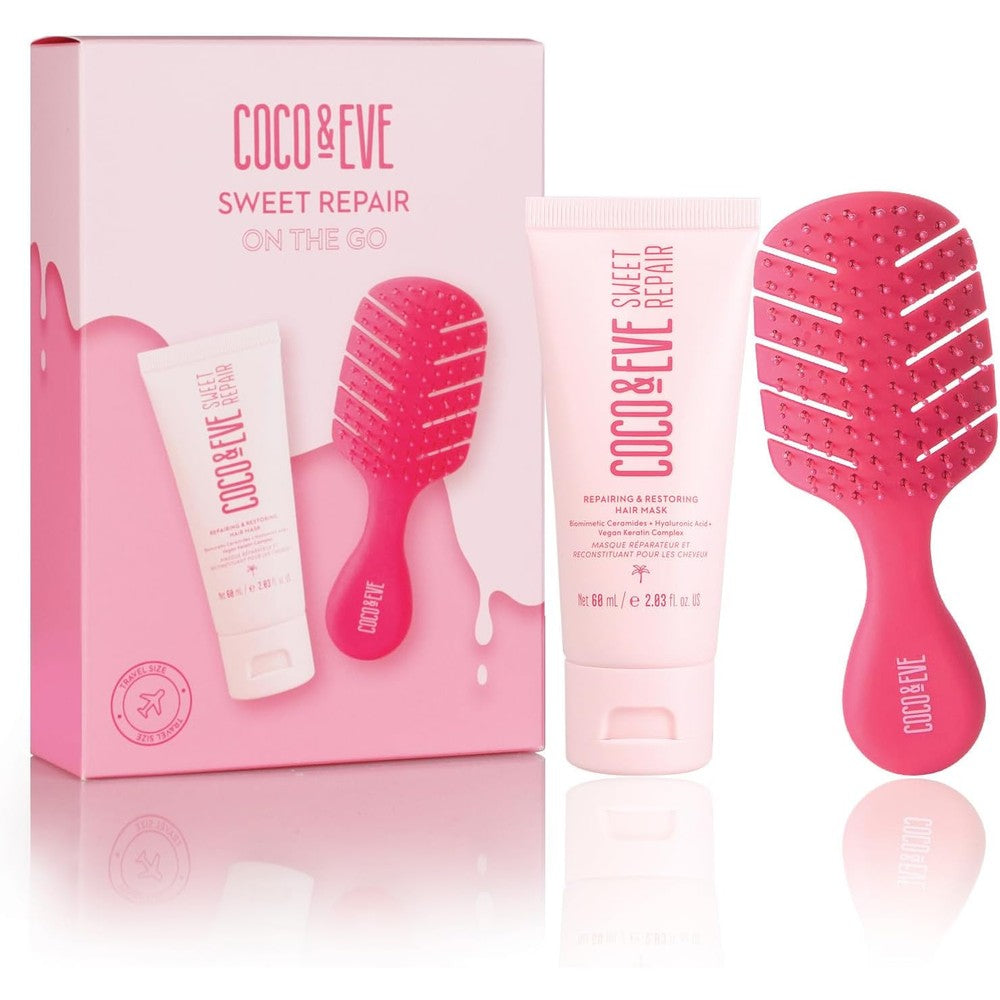 Coco and Eve Sweet Repair On The Go Set front packaging view