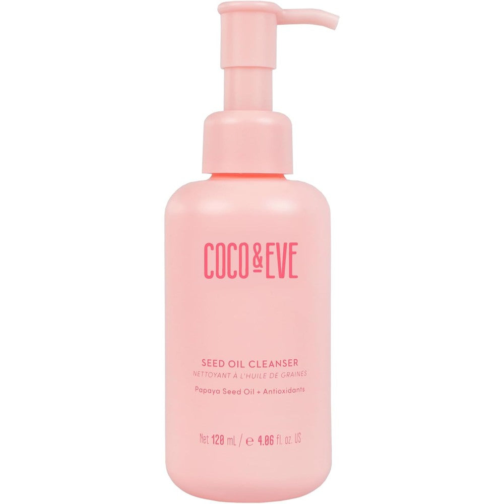 Coco & Eve Seed Oil Cleanser | 120 ml Gentle Makeup Remover & SPF Dissolver