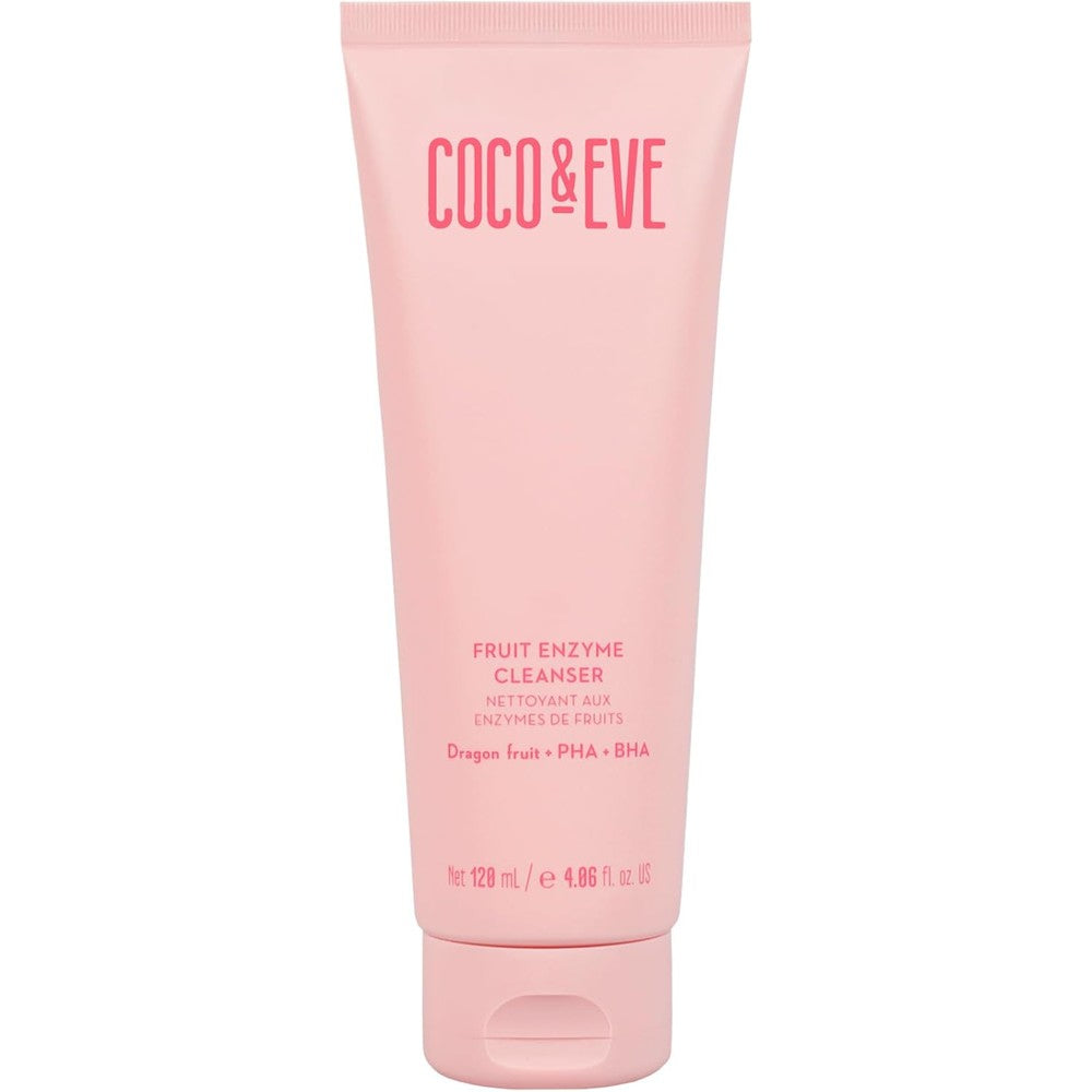 Coco & Eve Fruit Enzyme Cleanser Gentle Exfoliating Face Wash 4.06 fl oz