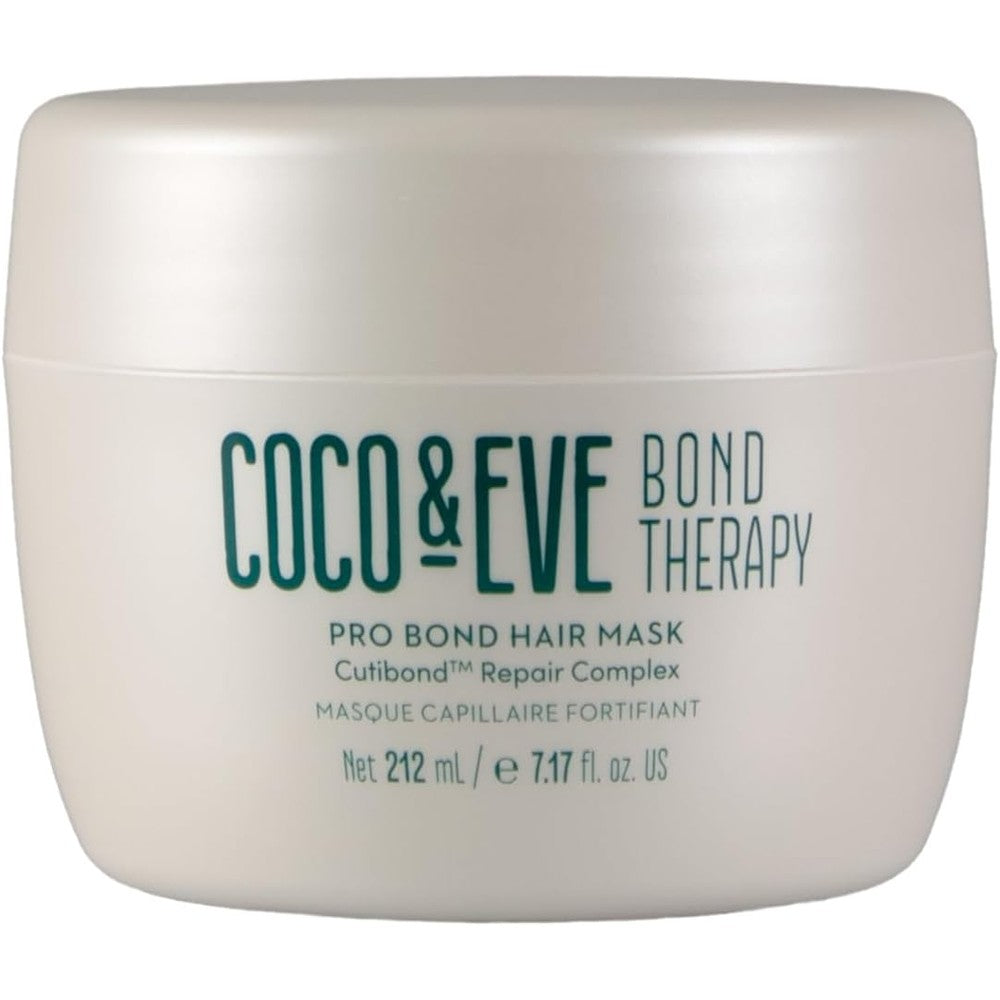 Coco & Eve Bond Therapy Pro Bond Hair Mask front view of 212ml tub