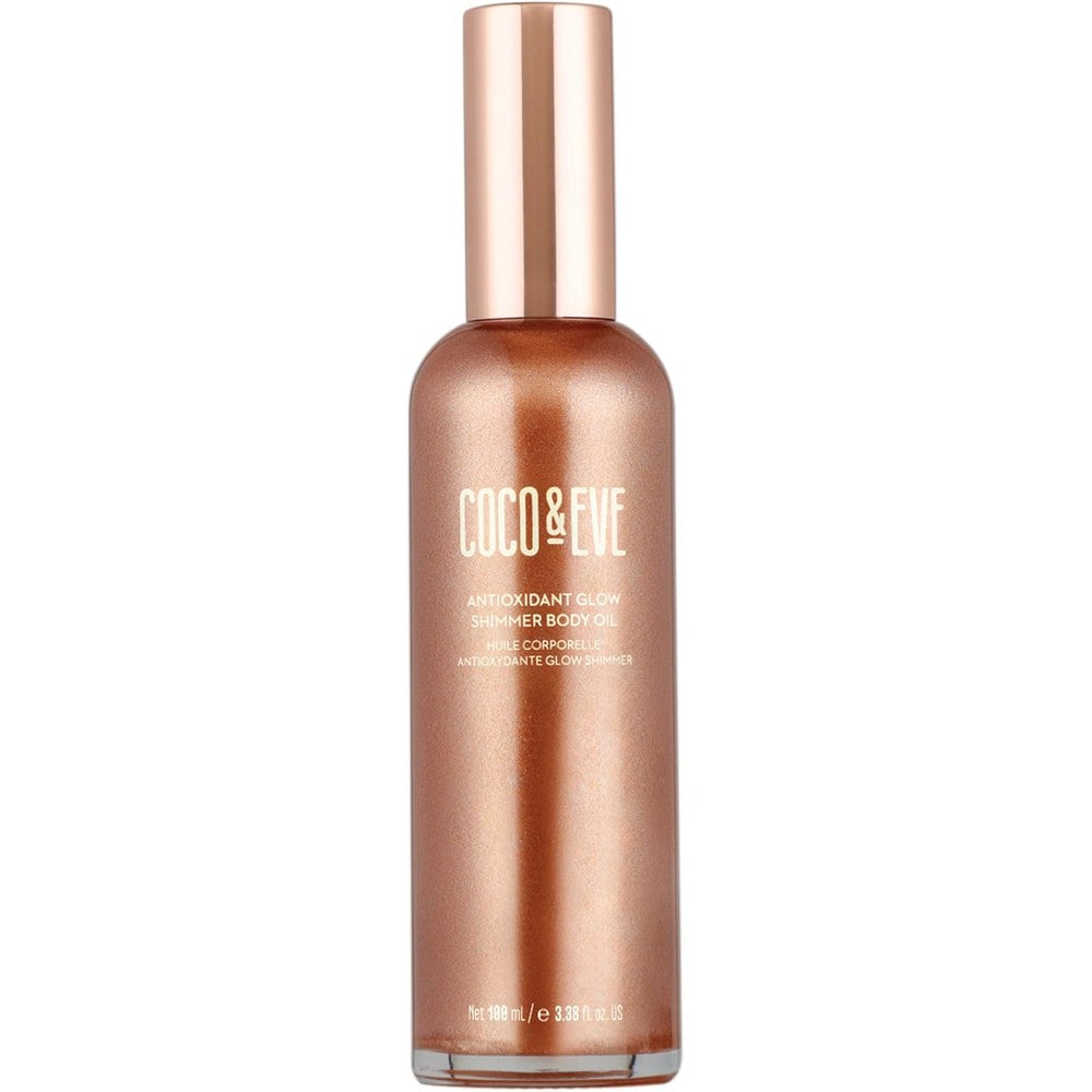 Coco & Eve Antioxidant Glow Shimmer Body Oil & Skin Illuminator 3.38 fl oz