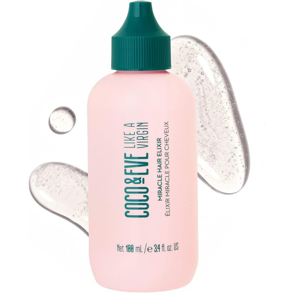 Coco and Eve Miracle Hair Elixir front view 100ml bottle