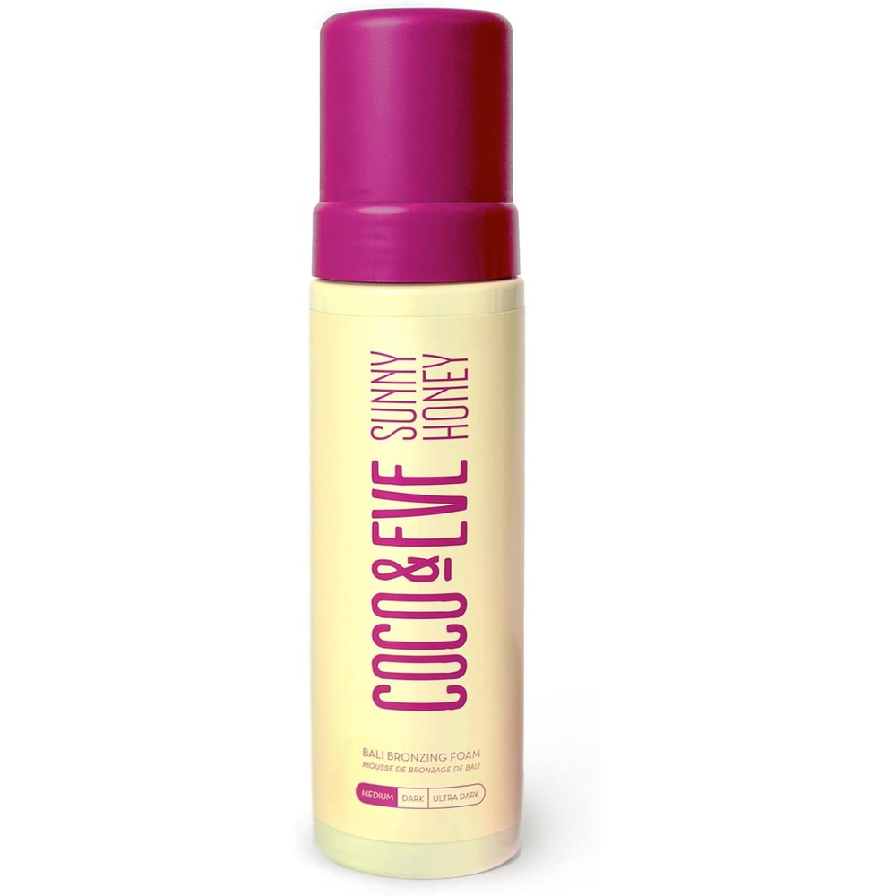 Coco and Eve Sunny Honey Bali Bronzing Foam Medium bottle front view