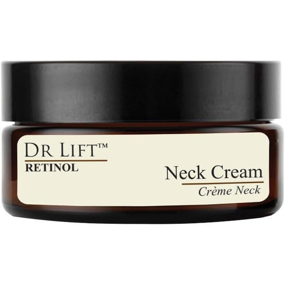 Dr. Lift Retinol Neck Cream front view of the 3.7 Ounce jar