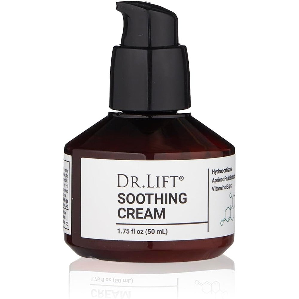 Dr. Lift Soothing Cream 1.5 Ounce front view showing authentic USA packaging.