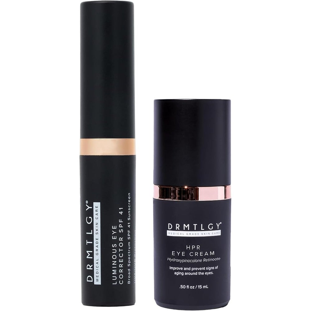 DRMTLGY Dark Circles Bundle Fair with SPF 41 Eye Corrector & HPR Eye Cream