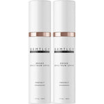 DRMTLGY Broad Spectrum SPF 45 Clear Face Sunscreen & Moisturizer 1.7 oz 2 Pack