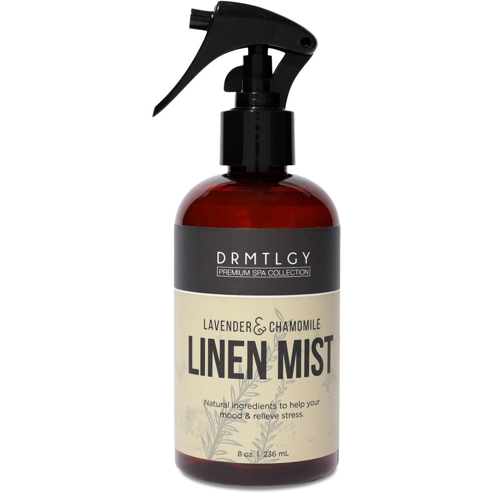 DRMTLGY Natural Lavender Linen Mist & Chamomile Room Spray Aromatherapy 8 oz