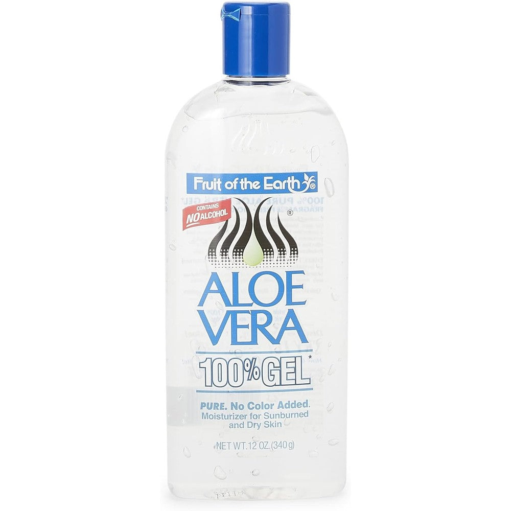 Fruit Of The Earth 100% Aloe Vera Gel 12 Oz.