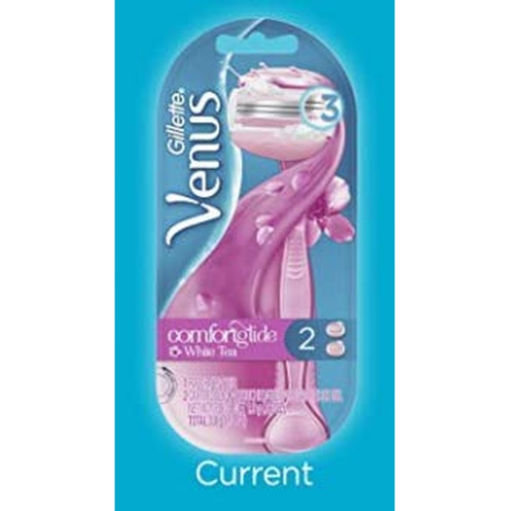 Gillette Venus Spa Breeze 2 in 1 Razor Plus Shave Gel Bars