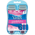 Gillette Venus ComfortGlide Women's Disposable Razors, 2 Count