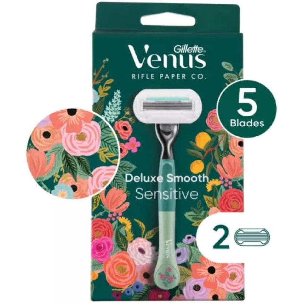 Gillette Venus Deluxe Smooth Sensitive Razor + 2 Refills
