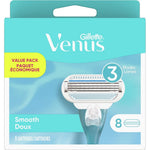 Gillette Venus Smooth Women's Razor Blades - 8 Refills