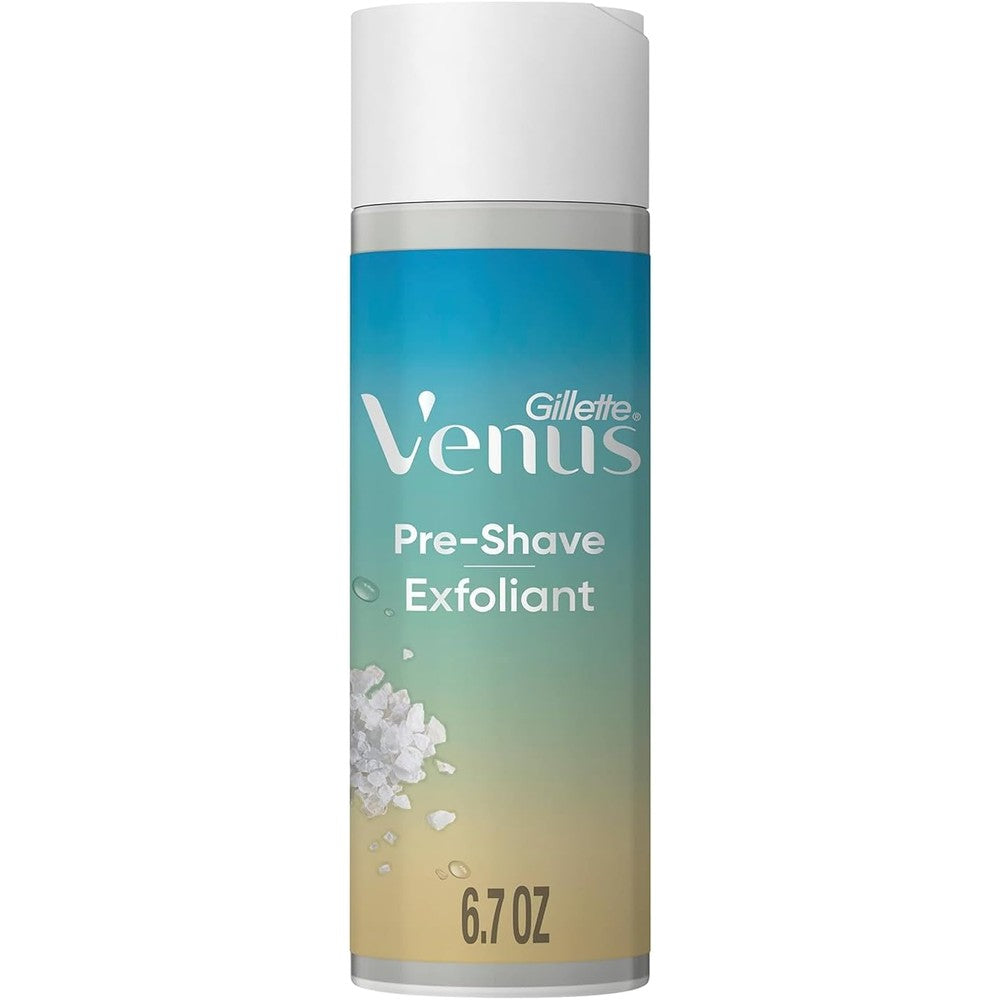 Gillette Venus Women's Exfoliant Scrub, Pre-Shave Sea Salt Exfoliant Scrub - 6.7 oz