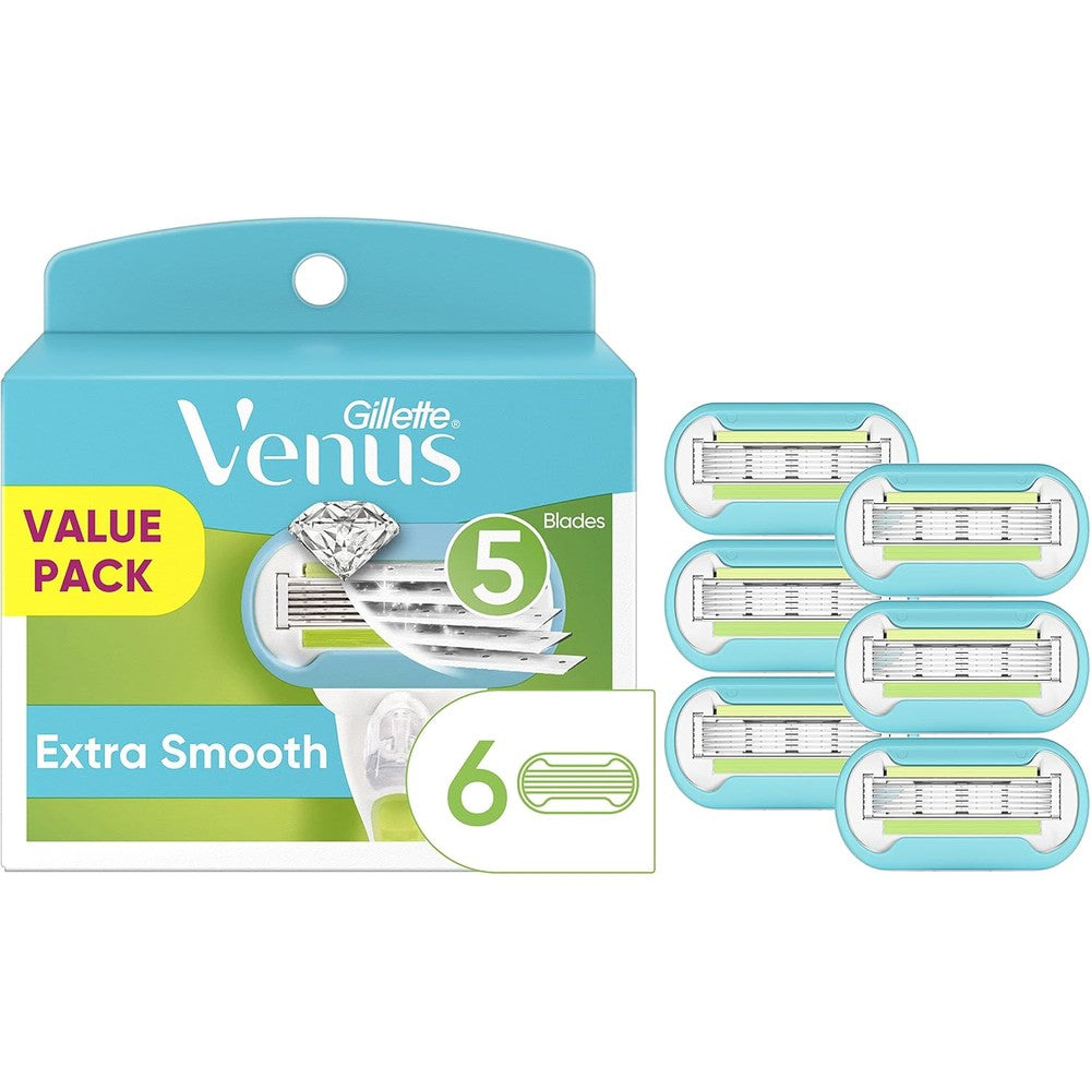 Gillette Venus Embrace Women's Razor Refills, 6 Count