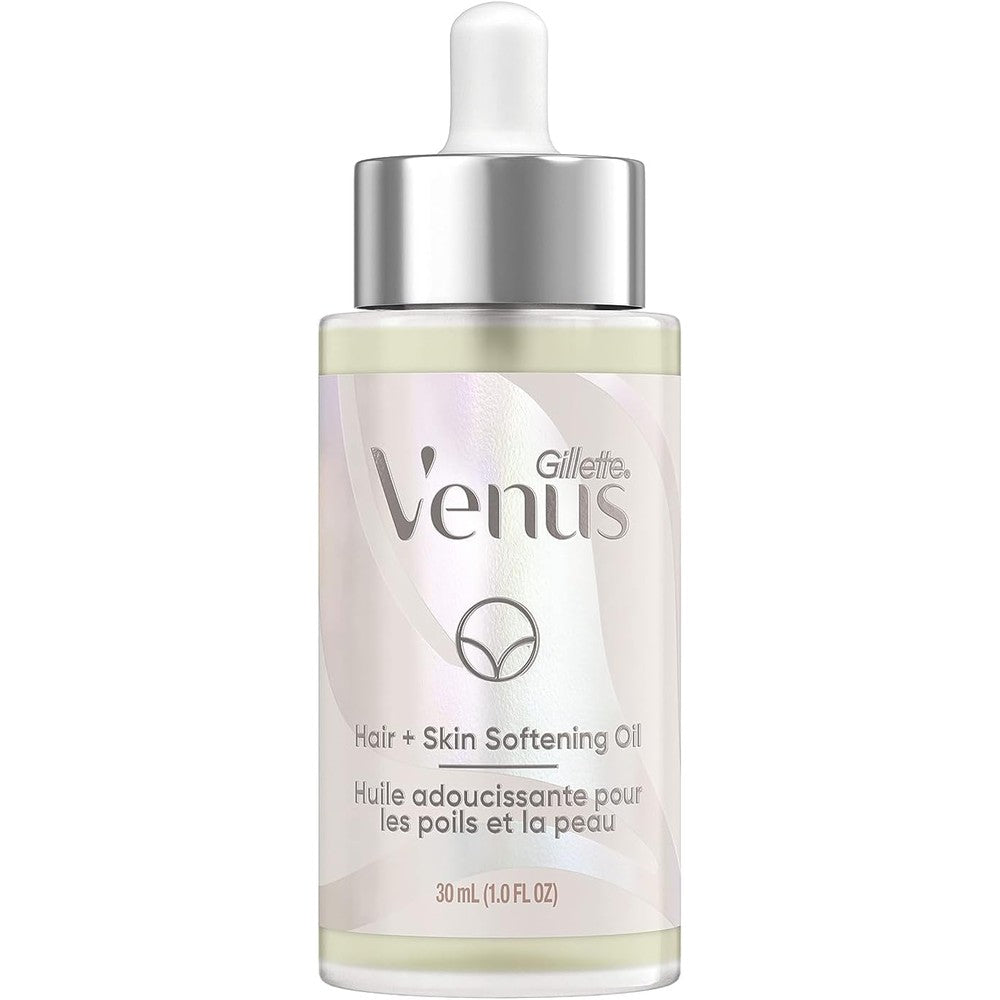 Gillette Venus for-Pubic-Hair and Skin, Softening Oil, 1 oz