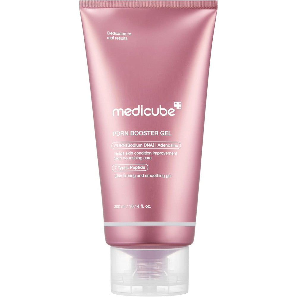 Medicube Age-R PDRN Booster Gel 300ml front view bottle for Korean skincare routine