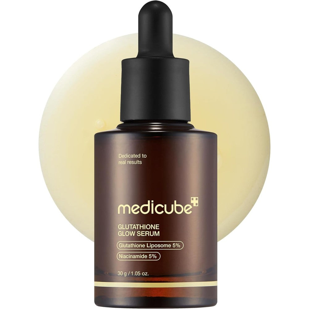 Medicube Glutathione Glow Serum 30 grams front view bottle for Korean glass skin radiance.
