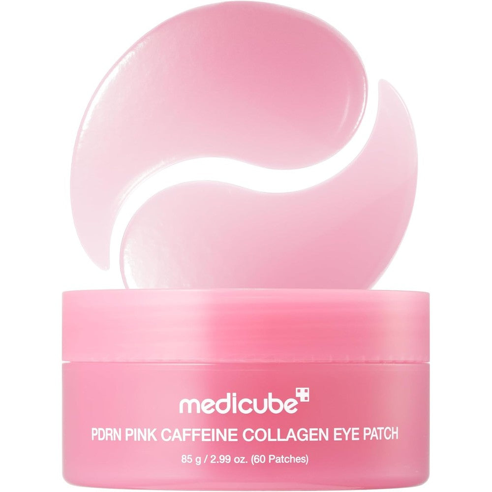 Medicube PDRN Caffeine Collagen Eye Patch front view packaging