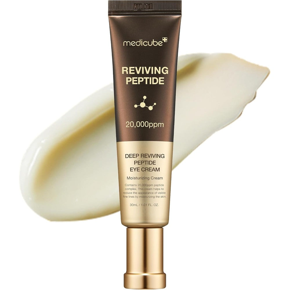 Medicube Deep Reviving Peptide Eye Serum 1.01 fluid ounce front view bottle for anti-aging care