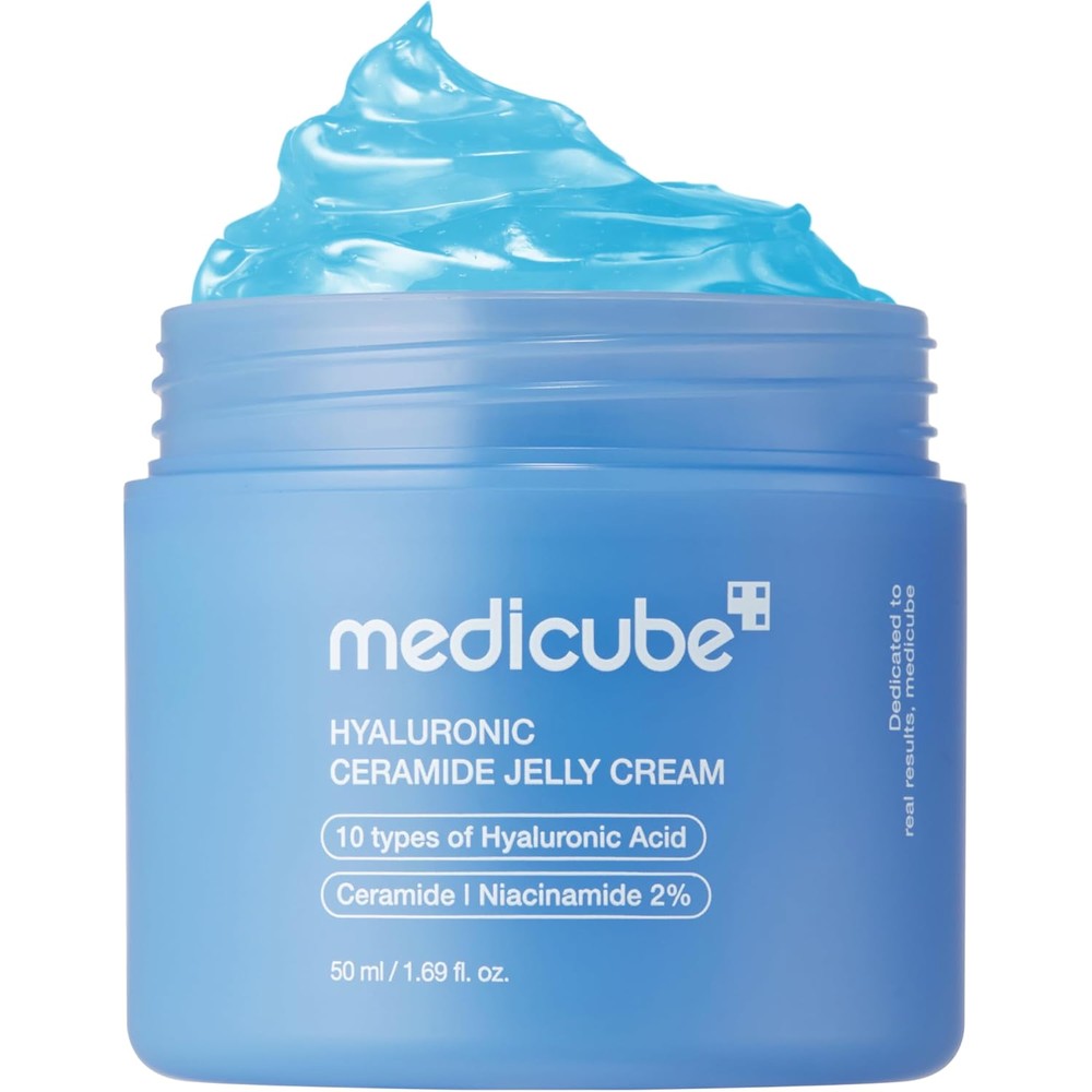 Medicube Hyaluronic Ceramide Jelly Cream 50ml jar front view