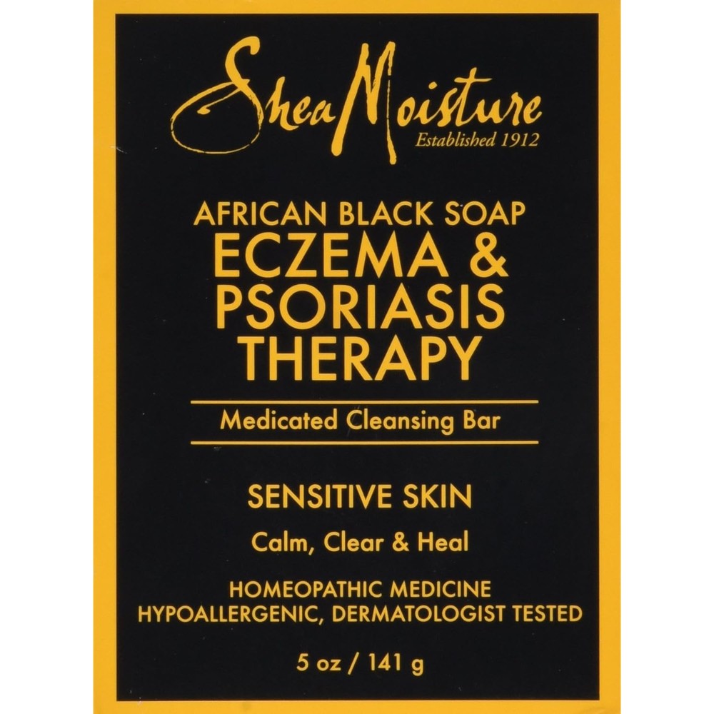 SheaMoisture African Black Soap Eczema Therapy features homeopathic ingredients