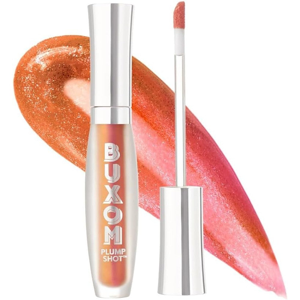 Buxom Plump Shot Peptides Lip Serum front view bottle packaging