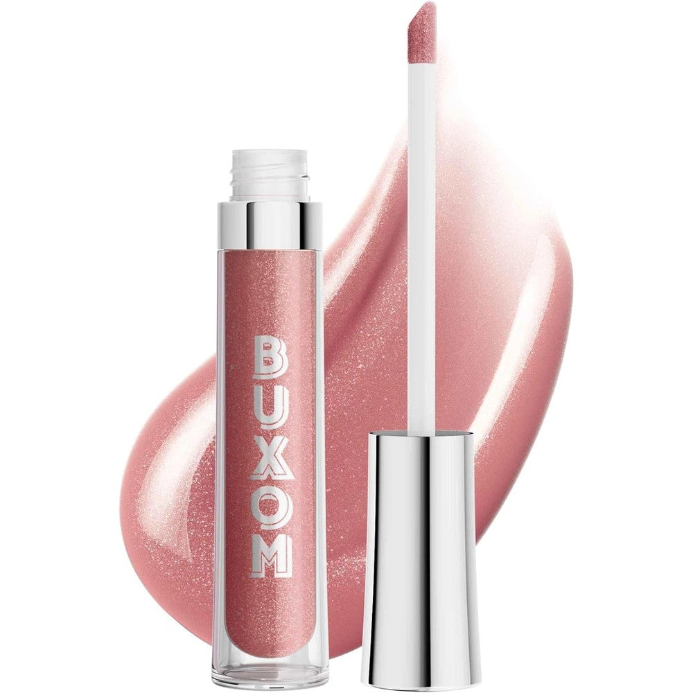 Buxom Full-On Plumping Lip Polish Sugar front view high shine gloss