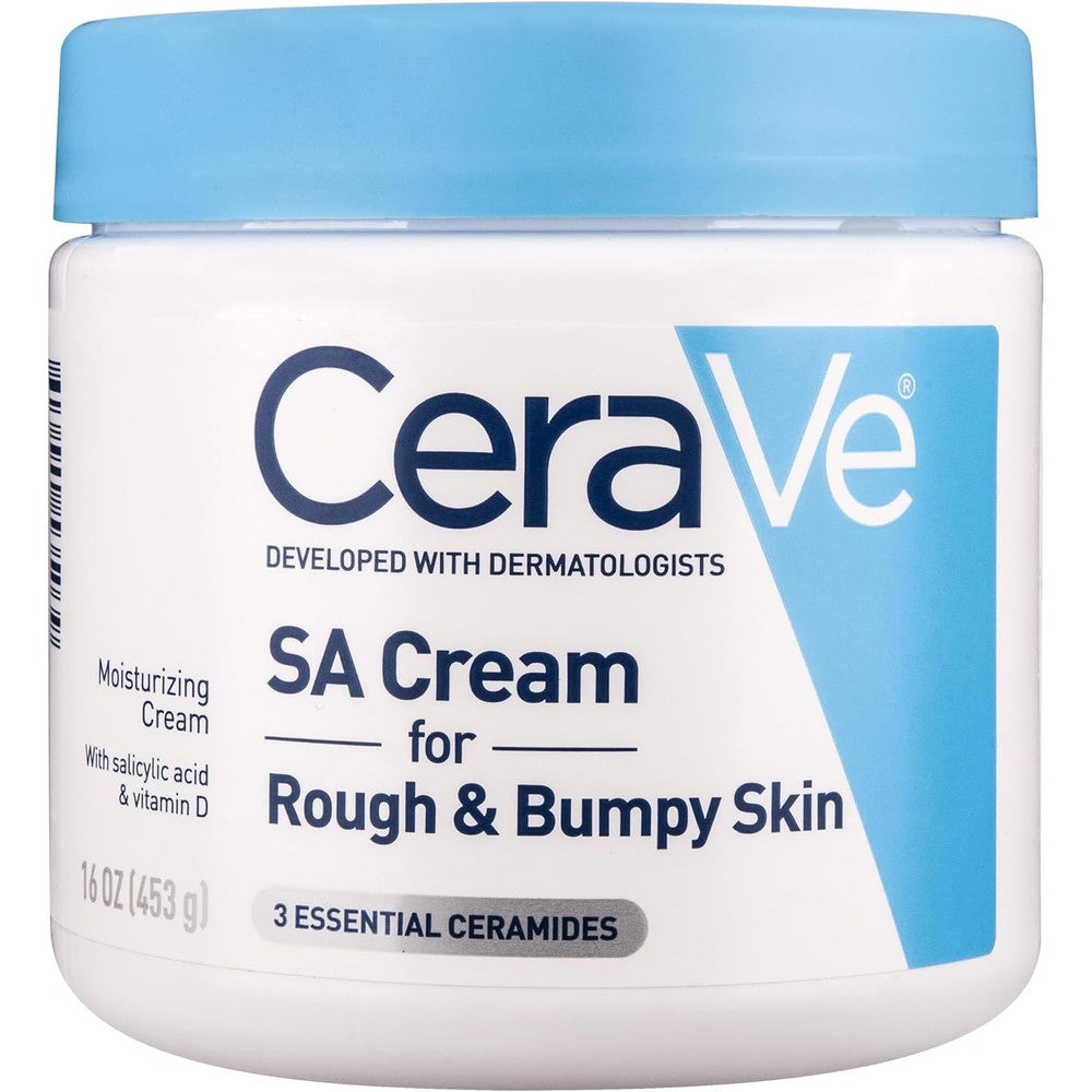 CeraVe SA Moisturizing Cream 16 Ounce tub front view