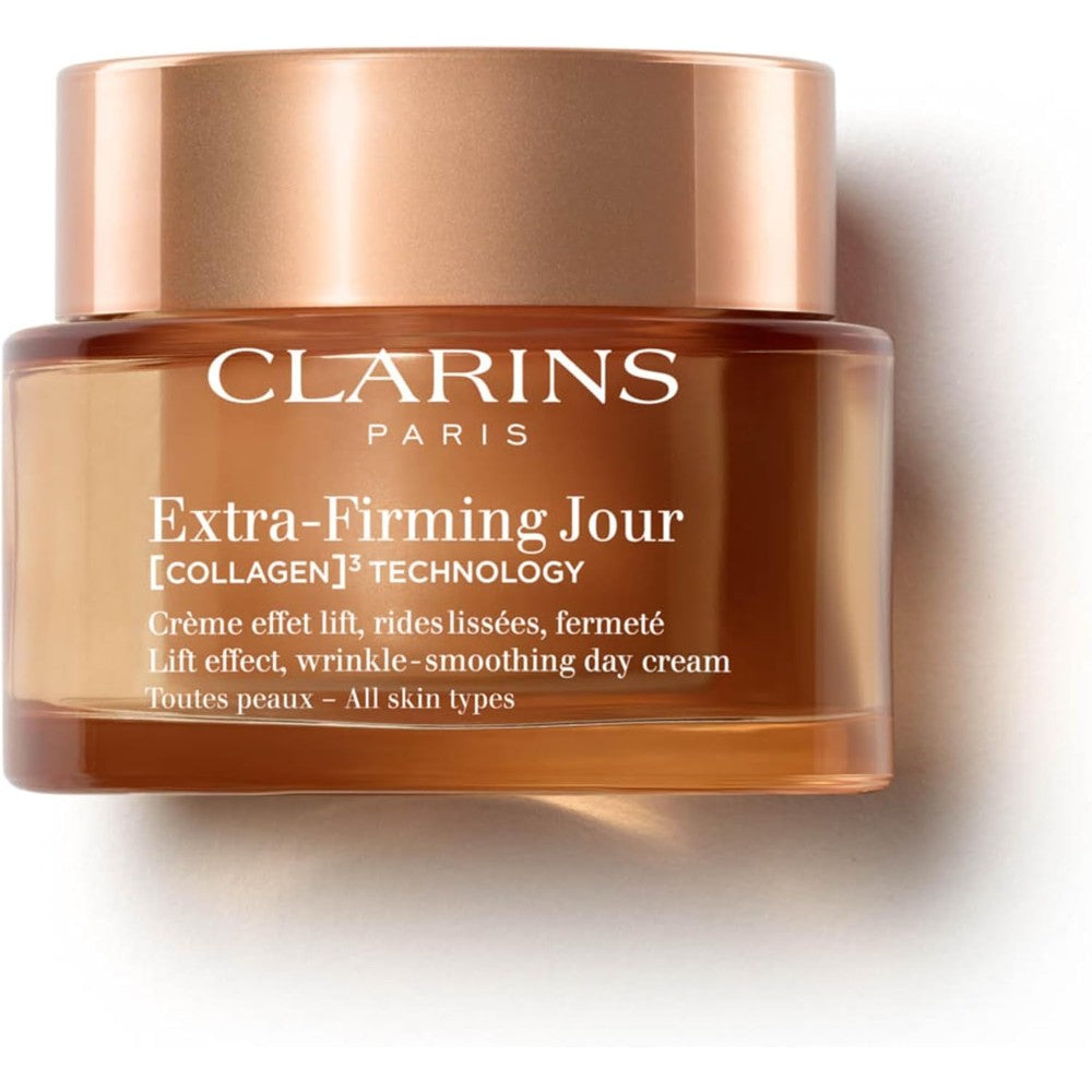 Clarins New Extra Firming Day Moisturizer anti aging cream front view