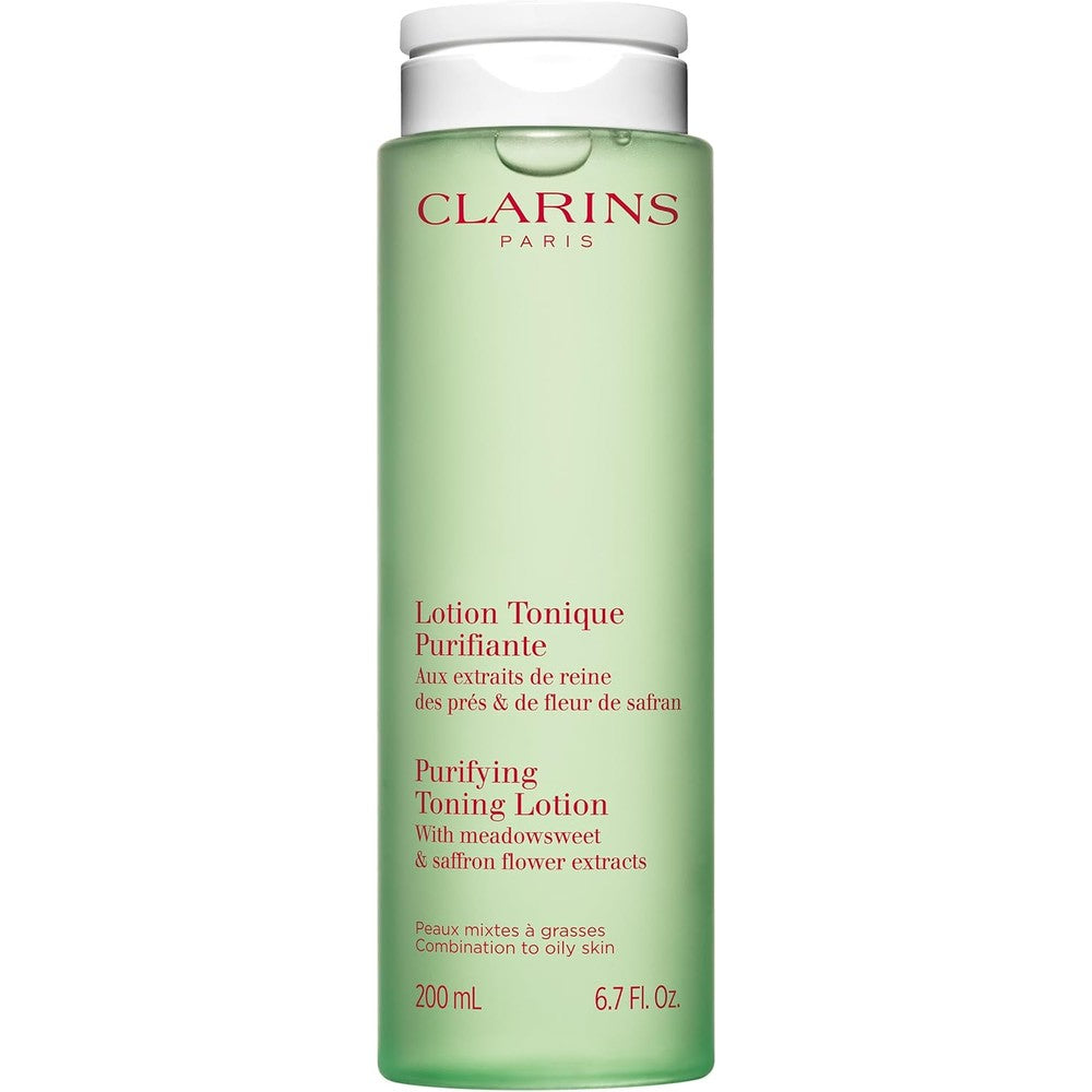 Clarins Purifying Toning Lotion front bottle view