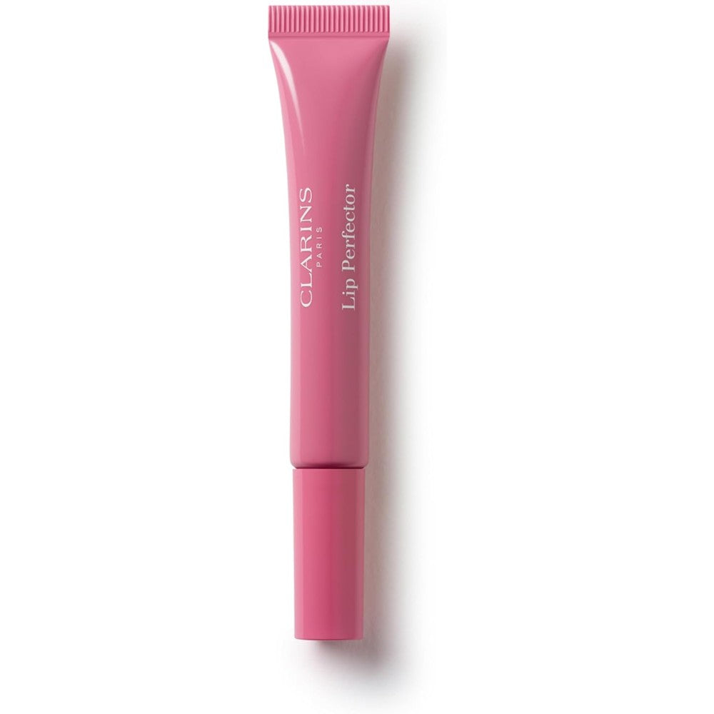Clarins Lip Perfector Toffee Pink front view authentic lip gloss