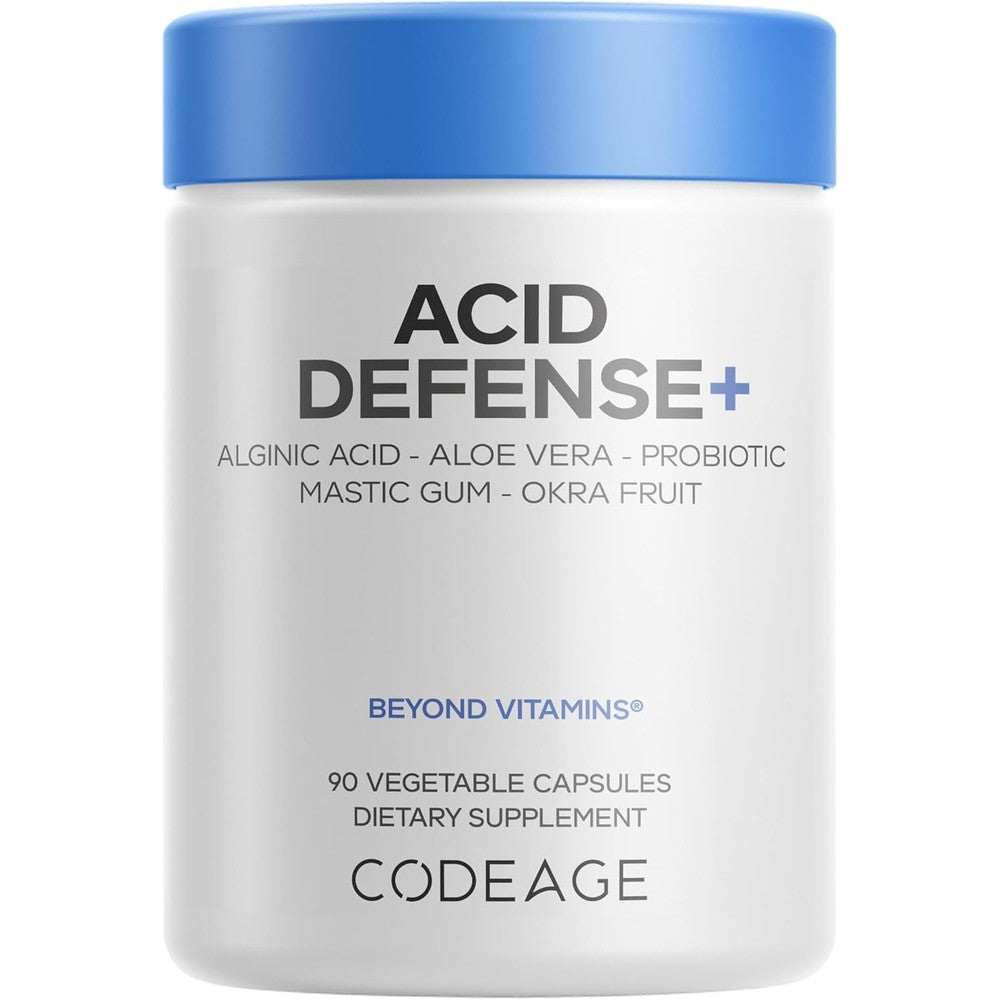 Codeage Acid Defense Plus 90 Capsules front view bottle