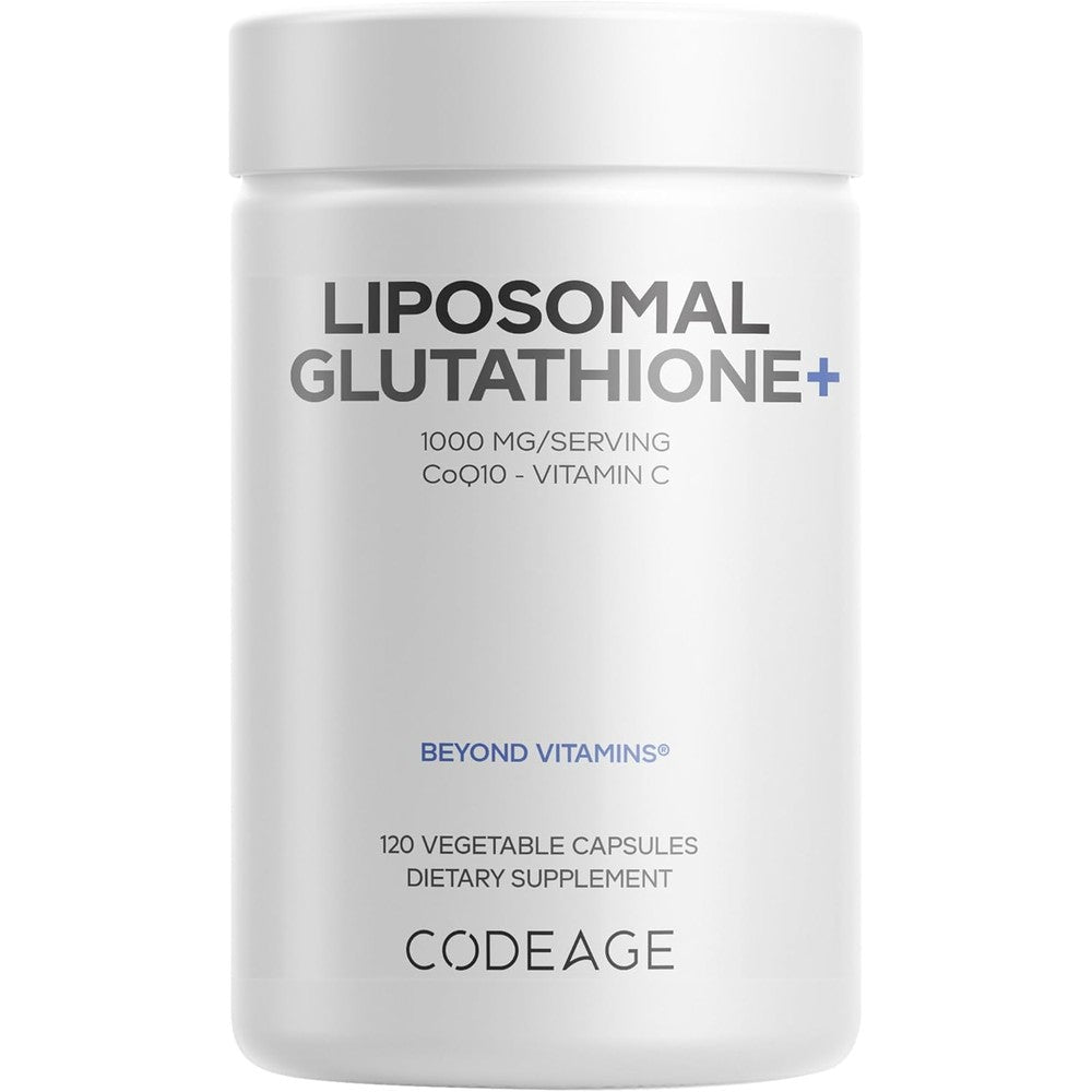 Codeage Liposomal Glutathione Vitamin C  Antioxidant Support 120 Capsules
