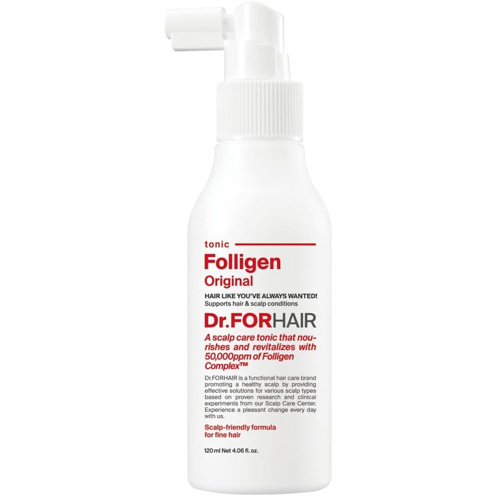Dr.FORHAIR Folligen Tonic front view bottle for advanced scalp care
