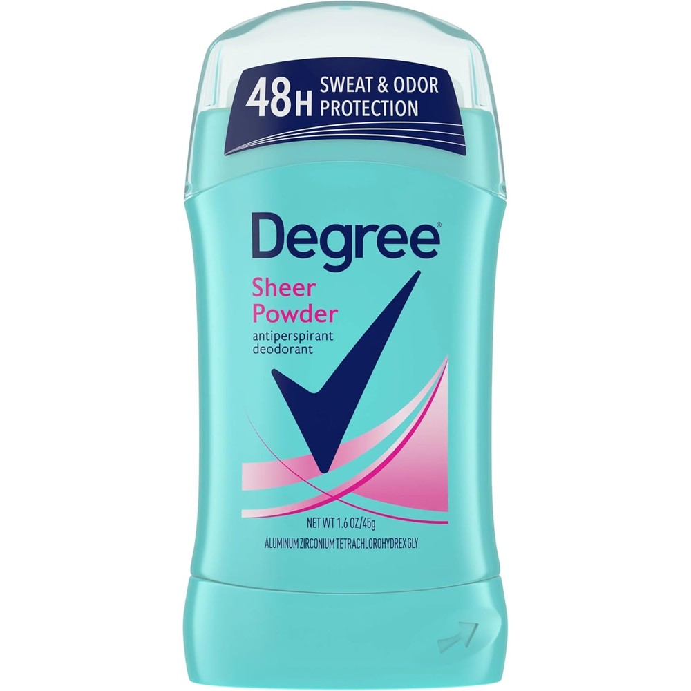Degree Women Sheer Powder Invisible Solid Antiperspirant Deodorant multi pack front view
