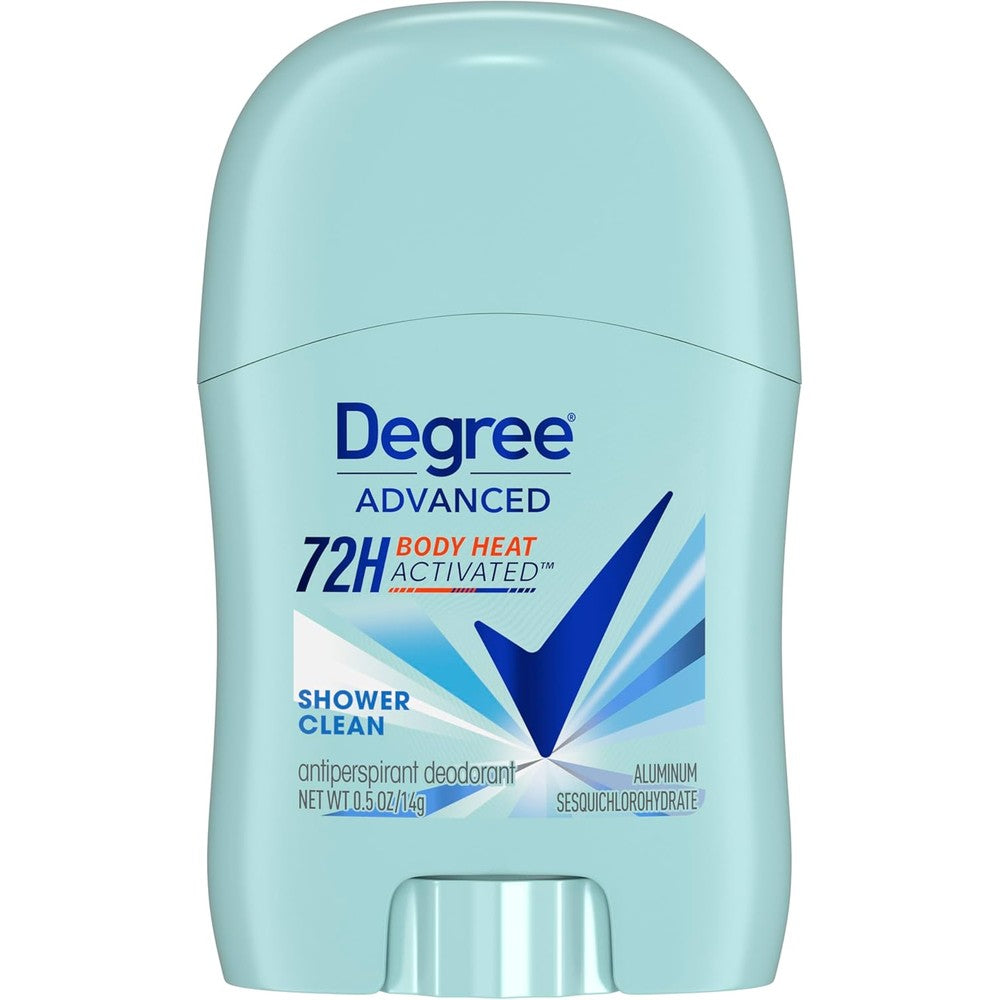Degree Advanced Shower Clean antiperspirant deodorant bulk pack front view