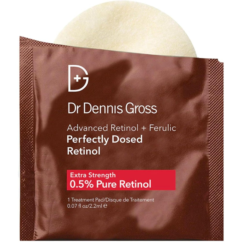 Dr Dennis Gross Advanced Retinol + Ferulic Perfectly Dosed Treatment (Extra Strength 0.5%), 8 Pack
