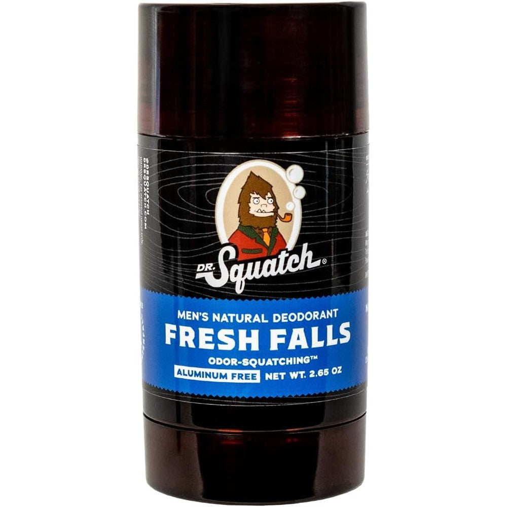 Dr. Squatch Natural Deodorant For Men Fresh Falls front view