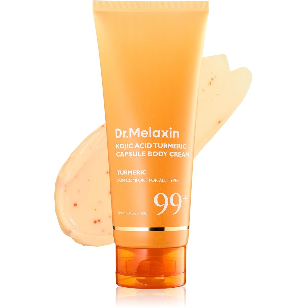 Dr.Melaxin Kojic Acid Turmeric Body Cream front view packaging