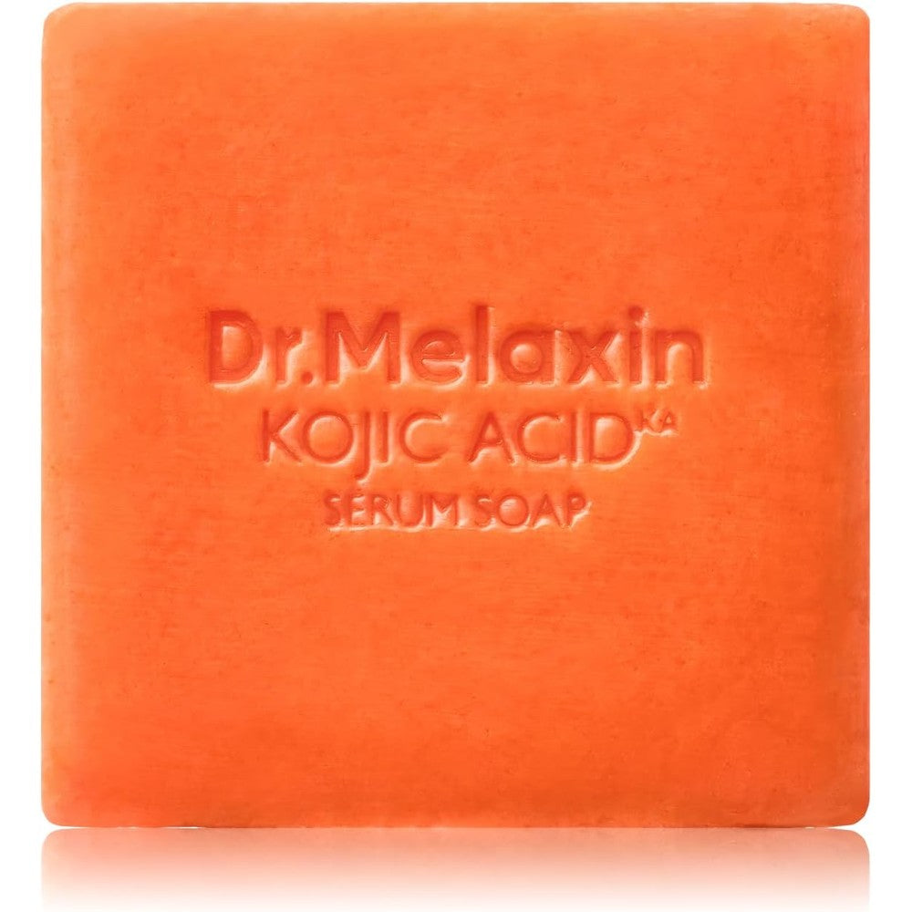 Dr. Melaxin Kojic Acid Turmeric Serum Soap bar front packaging