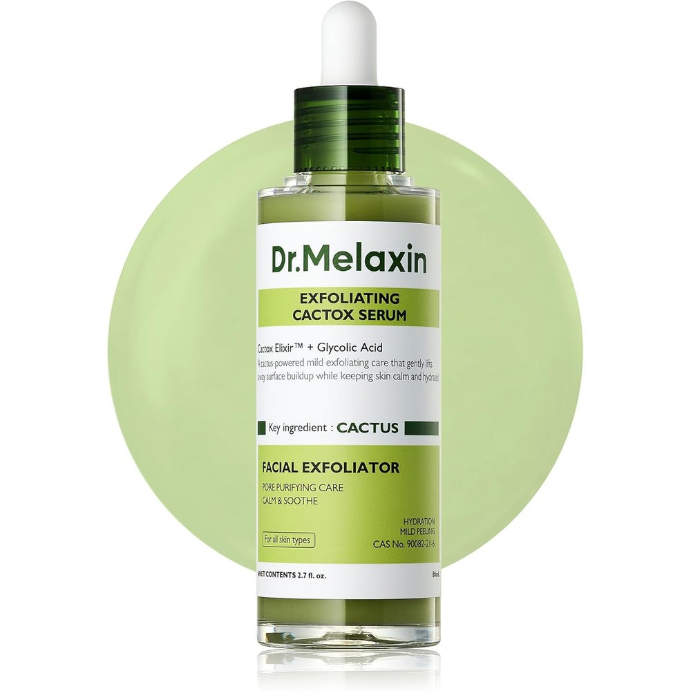 Dr. Melaxin Cactox Exfoliating Peel Shot Serum bottle front view