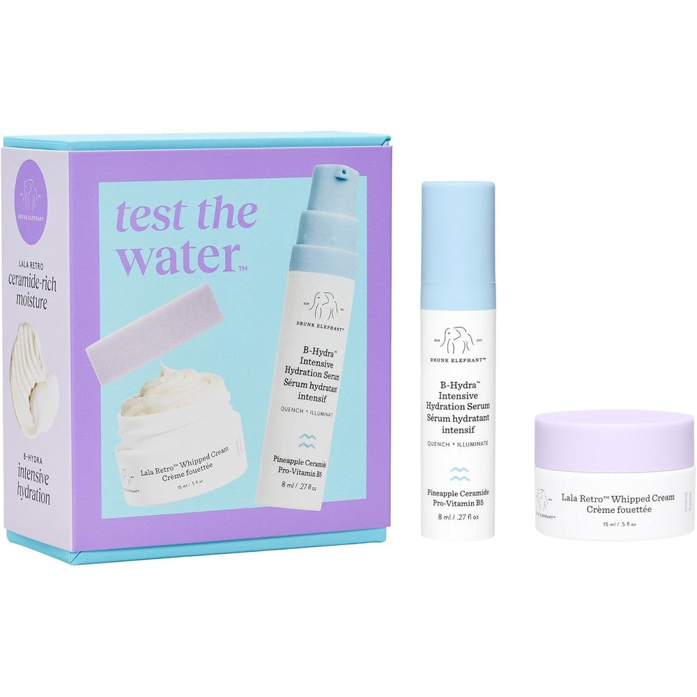 Drunk Elephant Test The Water Hydrate And Nourish Skincare Kit Travel Size