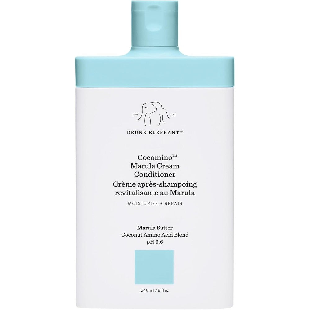 Drunk Elephant Cocomino Marula Cream Conditioner Softening Hair Care 240ml