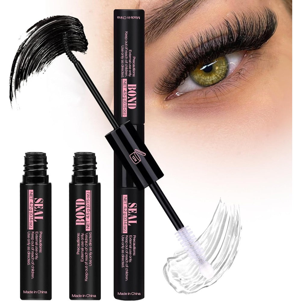 EYDEVRO Lash Cluster Glue dual ended packaging front view for DIY lash extensions.