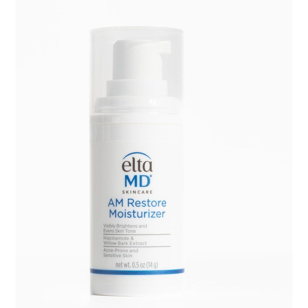 EltaMD AM Restore Face Moisturizer 1.7 Fluid Ounce front view bottle for daytime skincare routine