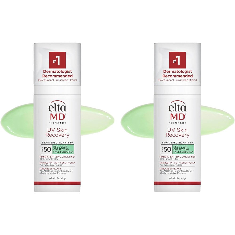 EltaMD UV Skin Recovery Face Sunscreen SPF 50 front view bottle